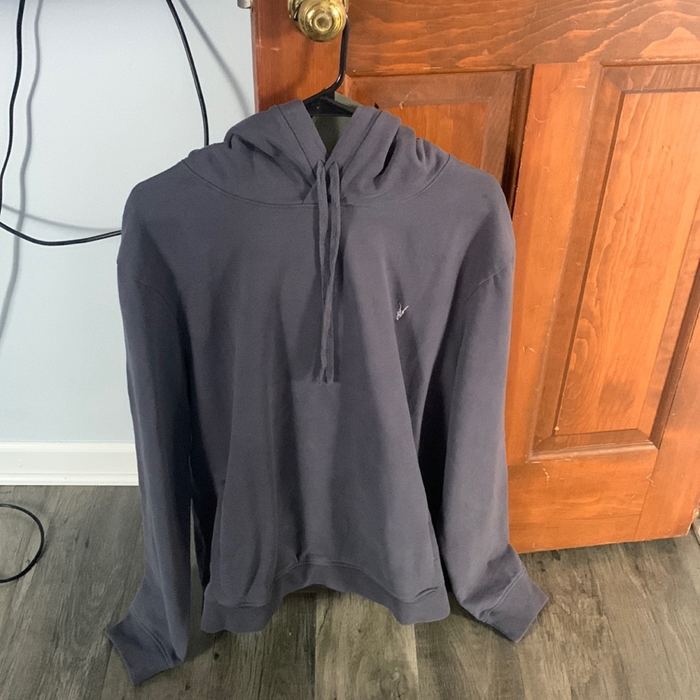 AllSaints Raven OTH Hoody. Aster Blue. NEW WITH TAGS.